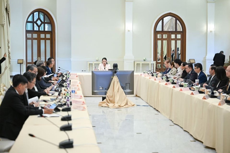 會(huì)議現(xiàn)場(chǎng)。泰國總理府供圖