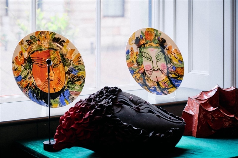 倫敦手工周中國館展品。楊浩鵬攝